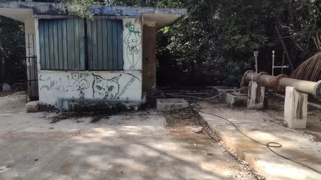 Las instalaciones del pozo de absorción de agua potable en Carrillo Puerto fueron robadas la semana pasada