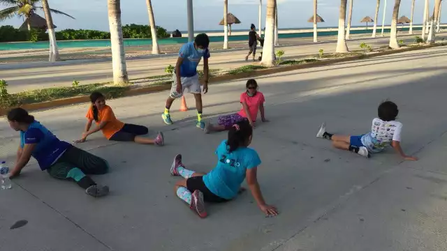 El malecón de Campeche es perfecto para hacer actividades al aire libre