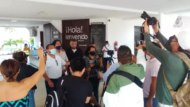 Los reporteros exigieron mayores garantías de seguridad para el desarrollo de la labor periodística en Quintana Roo