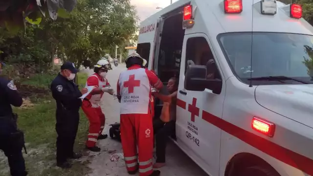 Elementos de la Policía Municipal llegaron al lugar de los hechos para tomar conocimiento de lo sucedido