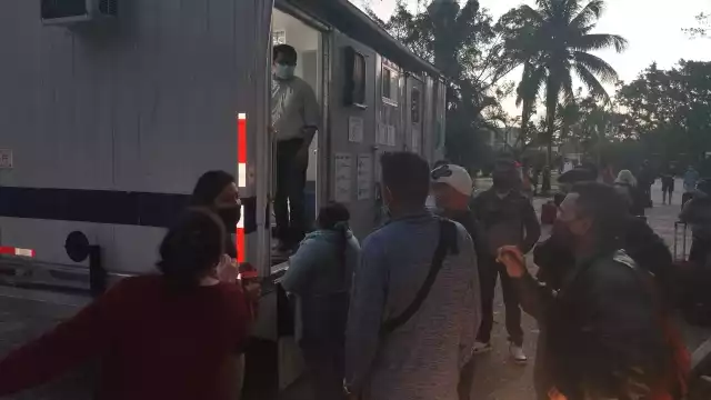 Este módulo se activó para iniciar la aplicación de pruebas rápidas a turistas.