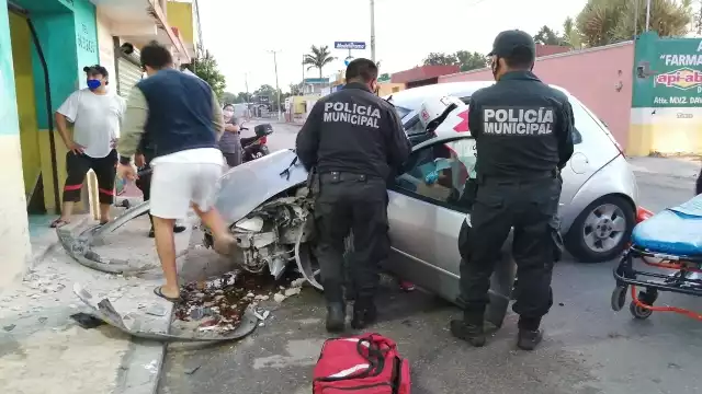 La joven tuvo que ser trasladada al hospital tras los fuertes golpes recibidos