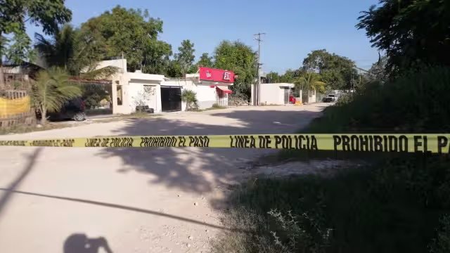 El cuerpo fue arrojado en pedazos en las calles de El Pedregal de Cancún