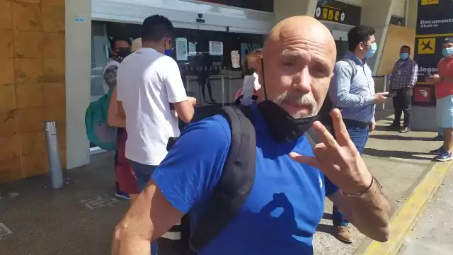 El comediante llegó de visita a Ciudad del Carmen