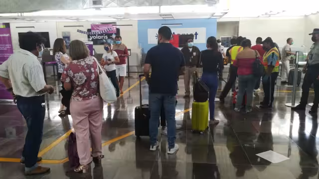 Durante este domingo el aeropuerto de Campeche tuvo actividades de la aerolínea Aeroméxico con destino a la CDMX