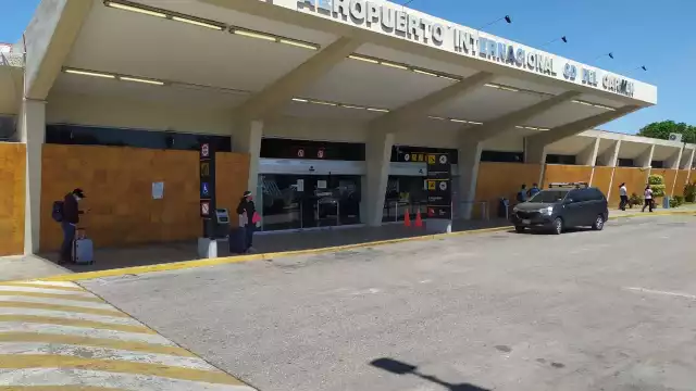 La movilidad en el aeropuerto se redujo este día