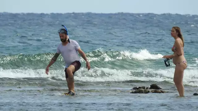 Antes existían letreros para que los turistas no se bañaran en el área de arrecifes y en el canal de navegación