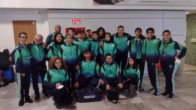 La delegación de karate yucateca se dijo lista para los enfrentamientos en estos Juegos Nacionales Conade. Foto: Marco Sánchez Solís
