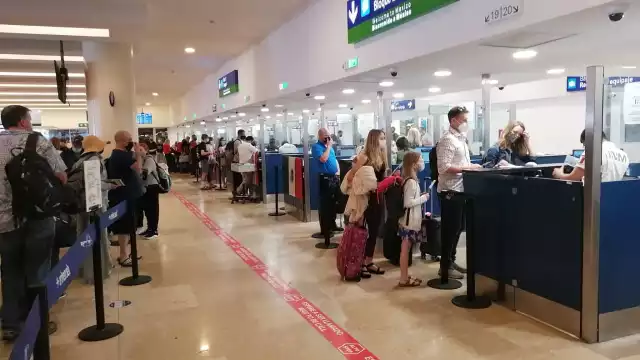 La dependencia federal tiene un módulo en el aeropuerto