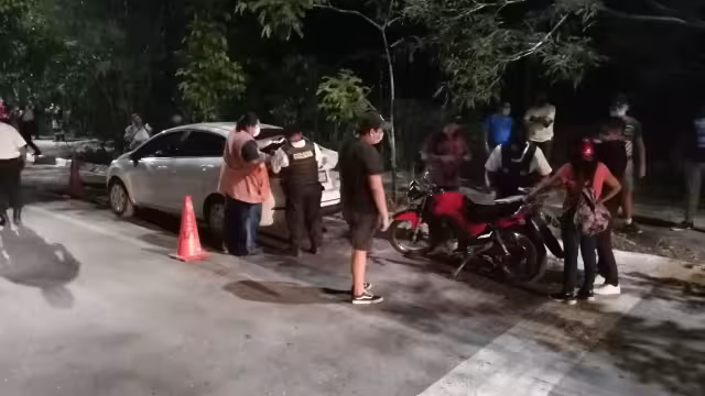 El operativo se realizó durante las primeras horas del domingo y finalizó cerca de las 2 horas