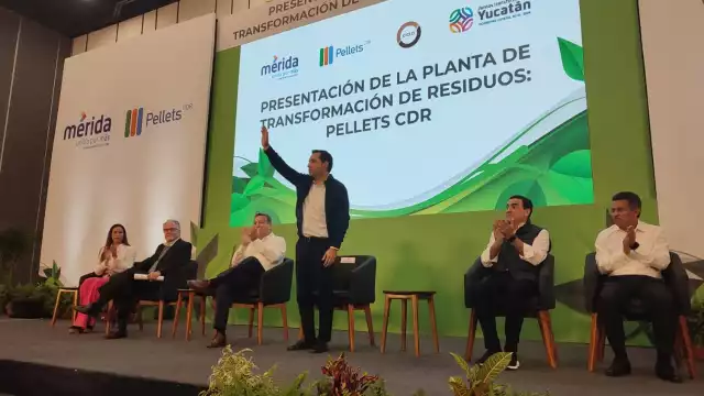 La planta de transformación de residuos es presentada en presencia del gobernador Mauricio Vila