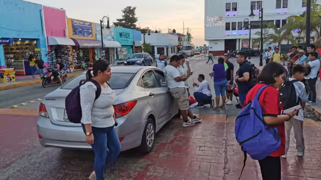 Dos mujeres fueron atropelladas por una conductora que no respetó el paso peatonal