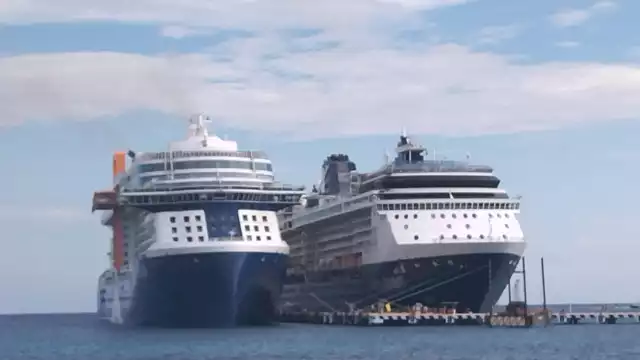 Se estima que este miércoles se esté movilizando el desembarque de por lo menos cerca de mil 500 pasajeros