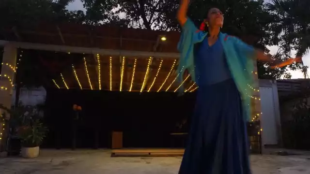 'Maja' recién dio a luz, por lo que esta presentación le sirvió para resurgir como el ave fénix