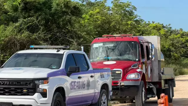 La zona fue acordonada al confirmarse de que la persona ya no contaba con signos vitales