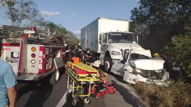 Los lesionados fueron trasladados a un hospital de Valladolid. La mayoría son del municipio de Sotuta