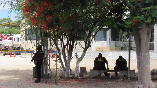 Autoridades mantienen vigilado el taller mecánico