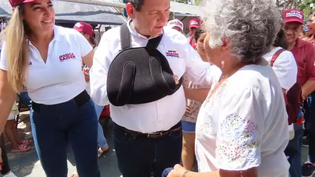 El candidato Joaquín Díaz Mena externó su apoyo a las mujeres trabajadoras de Yucatán