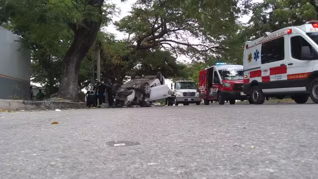 Los menores de edad tuvieron lesiones leves