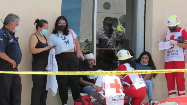 Los conductores no llegaban a un acuerdo, por lo que fue necesaria la intervención del tránsito