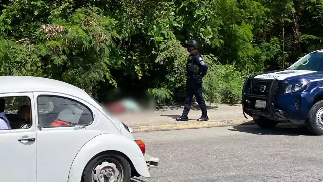 Servicios periciales trasladó el cadáver a la morgue