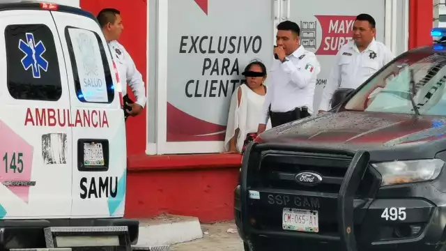 La mujer se aventó sobre la avenida Gobernadores, la cual es la más transitada de la ciudad de San Francisco de Campeche