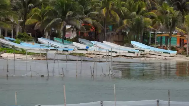 El puerto de la zona fue cerrado a la navegación por el fenómeno natural Foto: Miguel Ángel Fernández