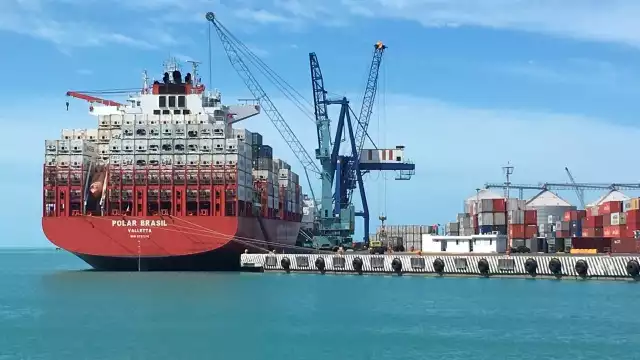 La terminal de carga registró en 2023 un movimiento de 10.1 millones de toneladas, destacando los insumos del Tren Maya