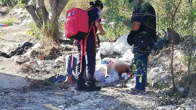 Paramédicos atendieron a la víctima