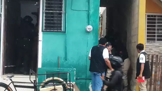 Tras el ataque al "Conejo" se realizó una fuerte movilización policiaca. Foto: Jesus López