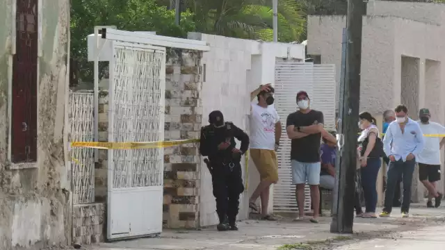 Elementos de la SSP acordonaron el área siniestrada