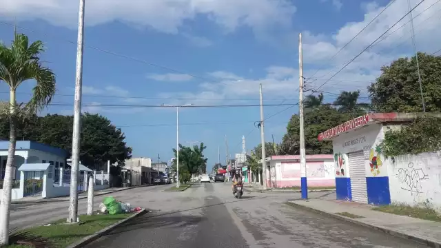 Así lucieron las calles de Felipe Carrillo Puerto la mañana de Navidad