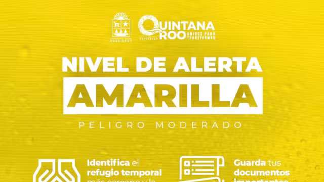 Tormenta Tropical Helene: Declaran Alerta Amarilla el Norte de Quintana Roo