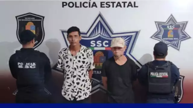 Los detenidos fueron trasladados y puestos a disposición de la Fiscalía General del Estado de Quintana Roo por el delito de desobediencia y resistencia de particulares