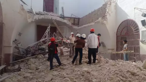 Personal del INAH federal, se encargará para determinar cómo se utilizará el seguro de la iglesia Personal del INAH federal, se encargará para determinar cómo se utilizará el seguro de la iglesia