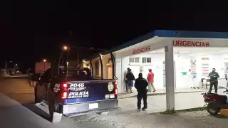 El supuesto agraviado iba a bordo de una motocicleta, quien al notar la presencia de la policía trató de evadirlos