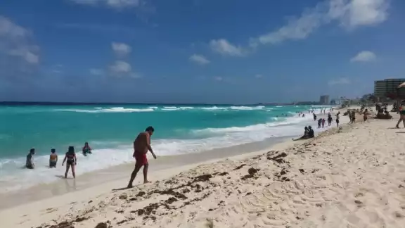 Se ha dicho que incluso Quintana Roo llegaría a una temperatura de 40 a 45 grados centígrados