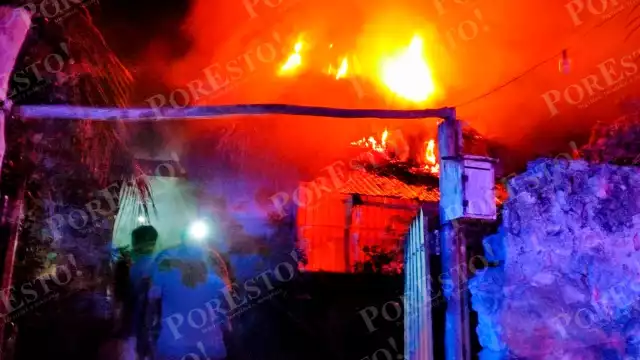 Según se dijo, el incendio fue provocado por una persona conocida por su adicción
