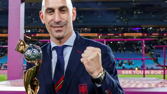Luis Rubiales, presidente de la Real Federación Española de Fútbol