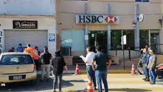 Alerta de bomba en un banco de HSBC moviliza a policías en Tizimín... ¡fue un simulacro!