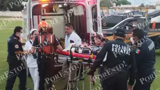 El menor fue trasladado a Mérida para ser atendido el IMSS T1