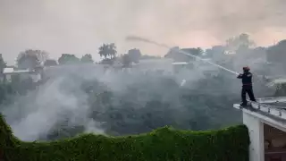 El fuego en la hondonada en Tizimín fue extinguido hasta la mañana del jueves