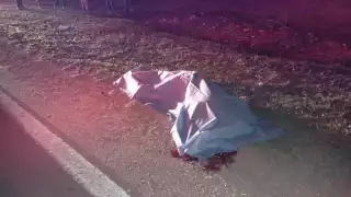 El cadáver del sujeto quedó tendido sobre el camino