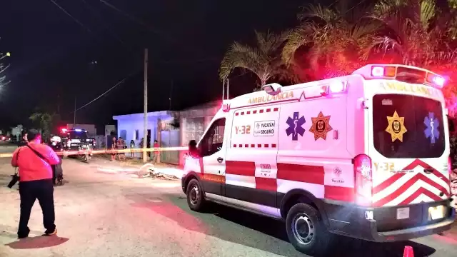 La hija del abuelito llegó al lugar para identificar el cuerpo del ya fallecido