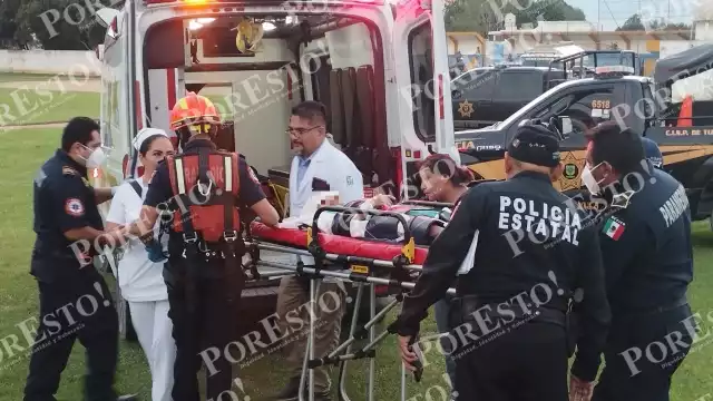 El menor fue trasladado a Mérida para ser atendido el IMSS T1