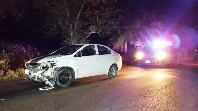 Solamente se registraron daños materiales en el accidente