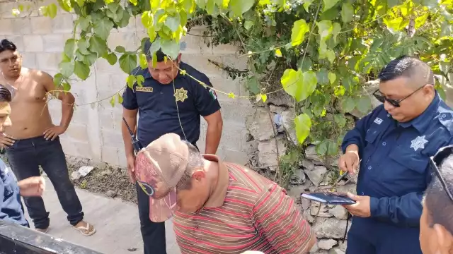 El sujeto fue detenido por elementos de la policía estatal cuando se daba a la fuga