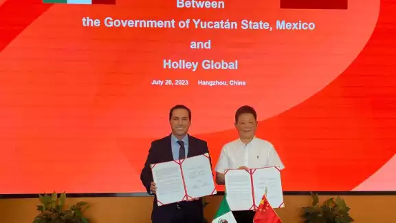Firma el gobernador Mauricio Vila carta de intención con Holley Group para que se establezca en Yucatán Firma el gobernador Mauricio Vila carta de intención con Holley Group para que se establezca en Yucatán