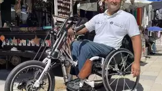 Omar Echeverría Espinoza pidió ayuda a los internautas para recuperar su medio de transporte