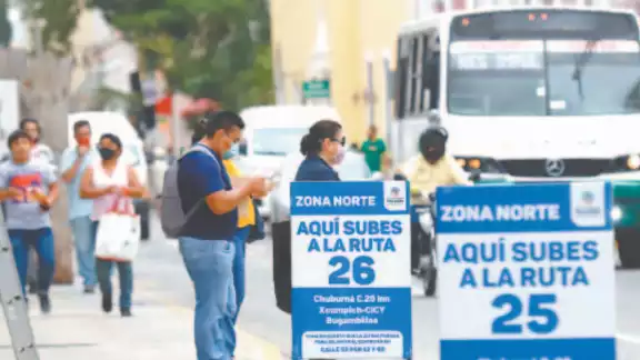 Los paraderos serán trasladados a otros puntos.